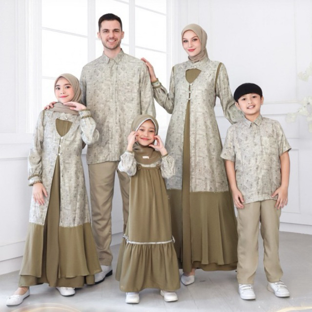 ETHICA ROYAL 68 ECALYPTUS Sarimbit Keluarga 2025 Gamis Kagumi 339 Koko Kahfi 354 Kagumi Kids 182