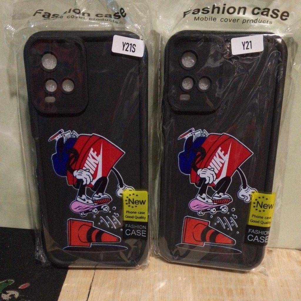 Softcase Silikon Casing Motif Vivo Y21 Y21S y33 y33s