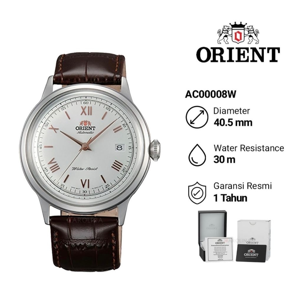 Orient Bambino AC00008W Jam Tangan Pria Original