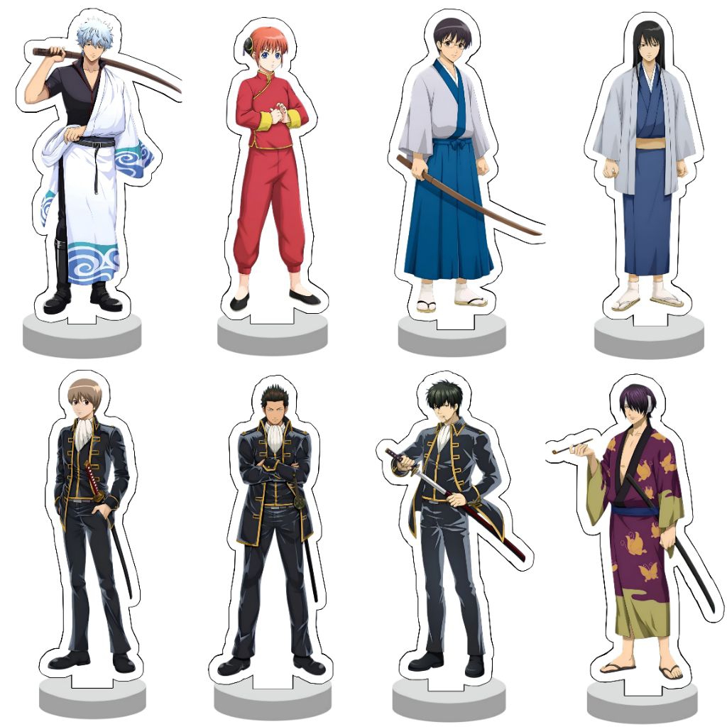 GINTAMA ANIME STANDEE FIGURE AKRILIK