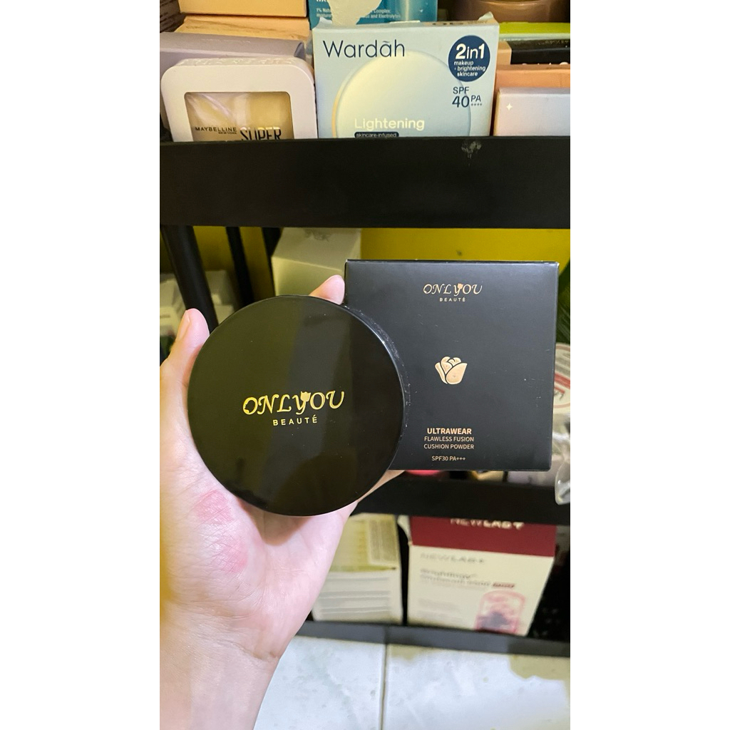 Preloved Only you cushion + bedak padat