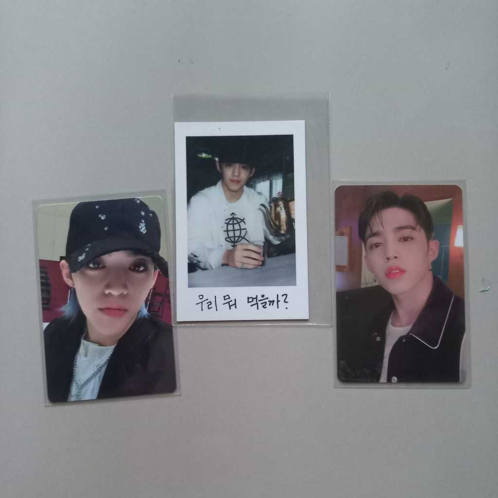 PHOTOCARD SCOUPS SEVENTEEN OFFICIAL || PC SCOUPS Fansclub 1st carta + kit irh + semicolon yes25 (3pc