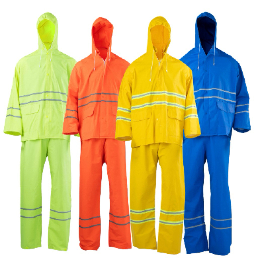 Jas Hujan SAFE-T Raincoat PVC Safety Original Safe T