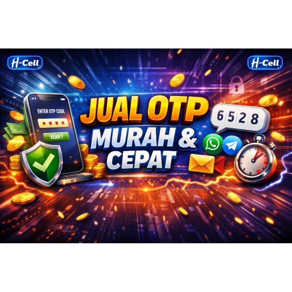 PROMO OTP FB,GOJEK, GOOGLE,MICHAT DLL Gmail fressh juga ada