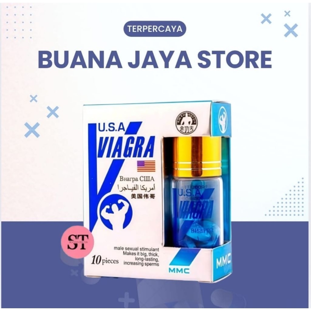 VIAGRA MMC BLUE ORIGINAL PIL PENAMBAH STAMINA PRIA TAHAN LAMA KUAT BER ENERGI OBAT KUAT DEWASA BERKU