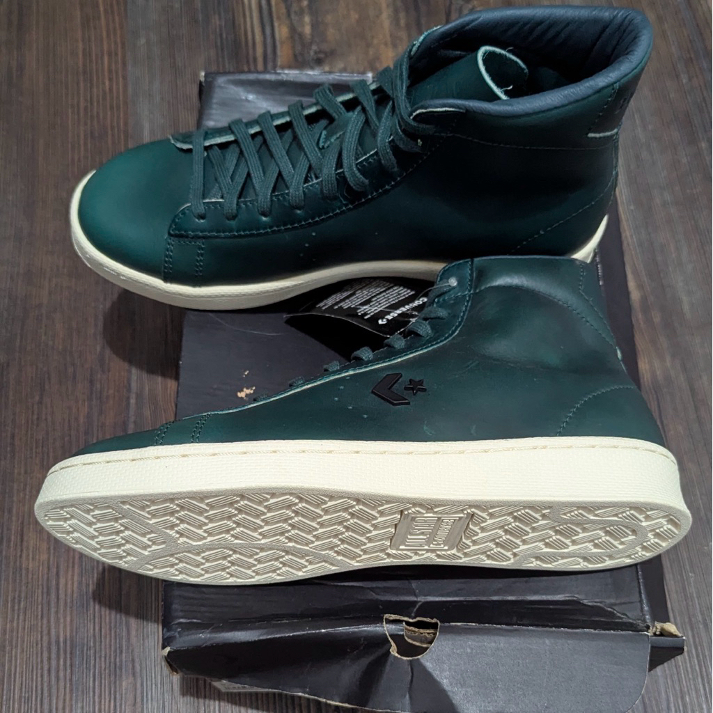 Converse Pro Leather High Horween Sea Moss size 42 Original BNIB
