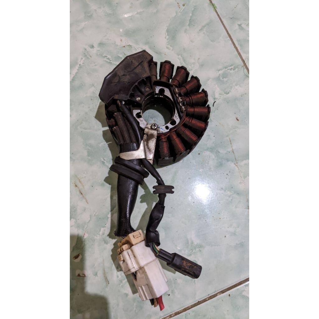 spul aerox old bekas (soket gosong)