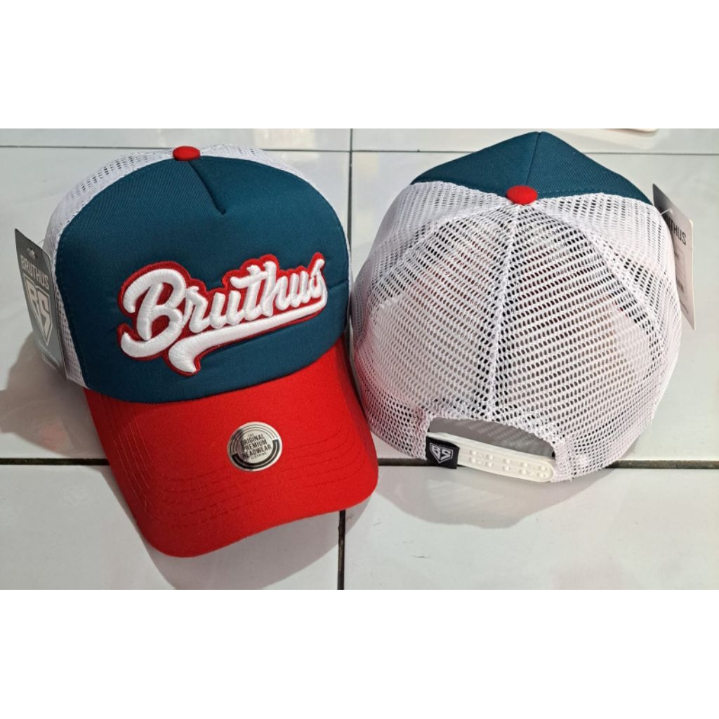 Topi Jaring Trucker Premium/Topi Trucker Original bordir/topi distro/topi jala premium