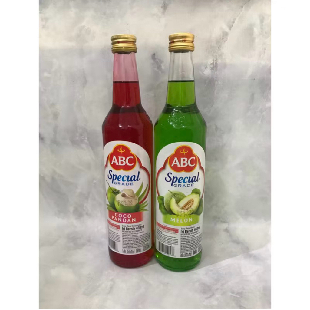 Sirup ABC Melon 460ml - Manis Segar, Cocok untuk Minuman Dingin