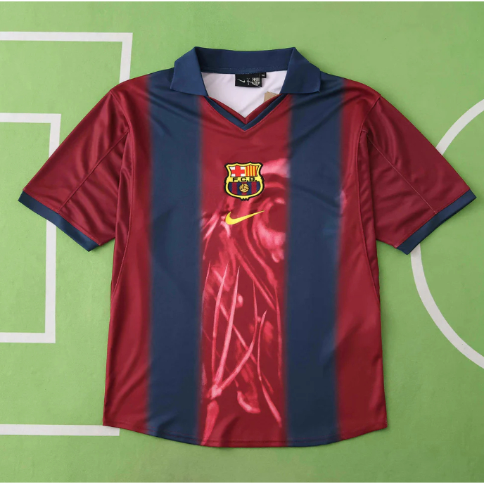 JERSEY SPESIAL BARCELONA X CACTUS JACK 2000/2001GRADE ORI IMPORT