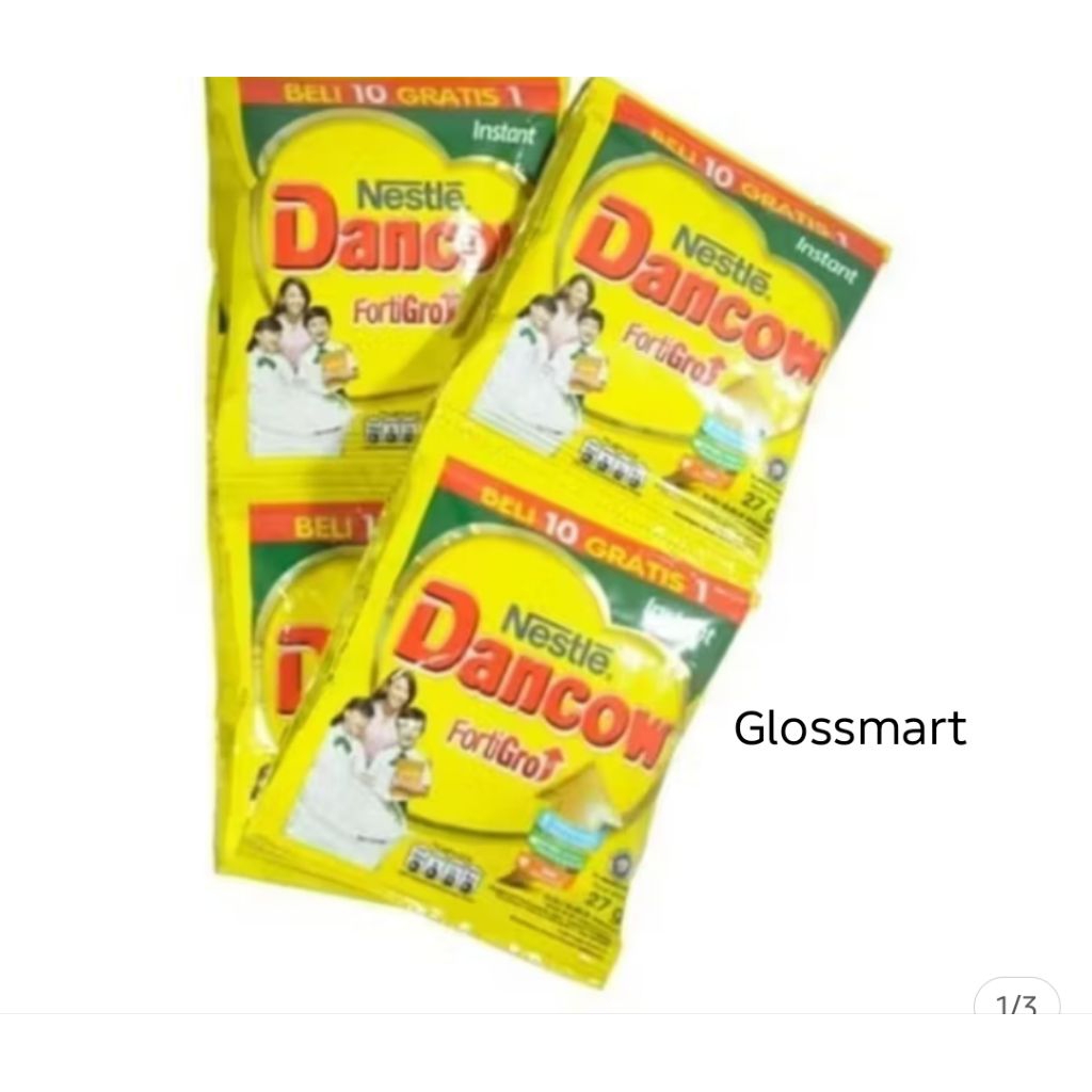 Susu Dancow renceng isi 10 sachet