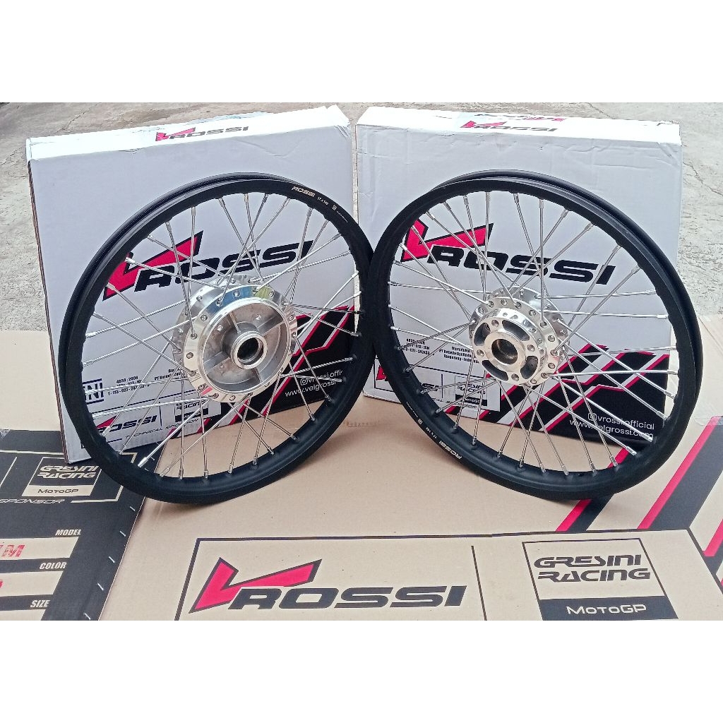 VELG/PELAK SET JARI JARI V ROSSI RING 17 140/140 140/160 PNP JUPITER MX LAMA/VEGA R NEW/VEGA ZR/JUPI