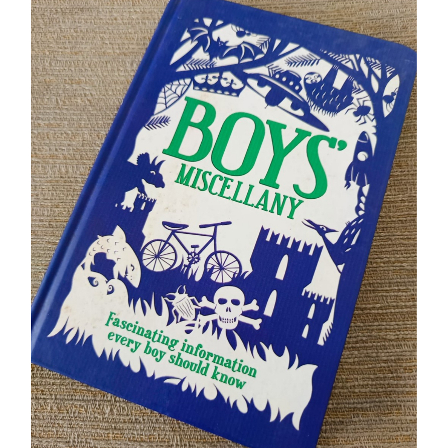 Boys' Miscellany Fascinating Information Every Boy Should Know - Preloved Hardcover