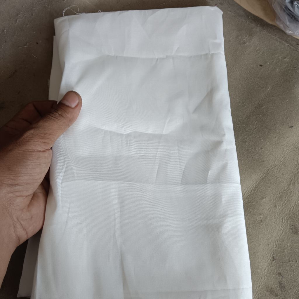 KAIN KATUN POPLIN 100% KATUN WARNA BW