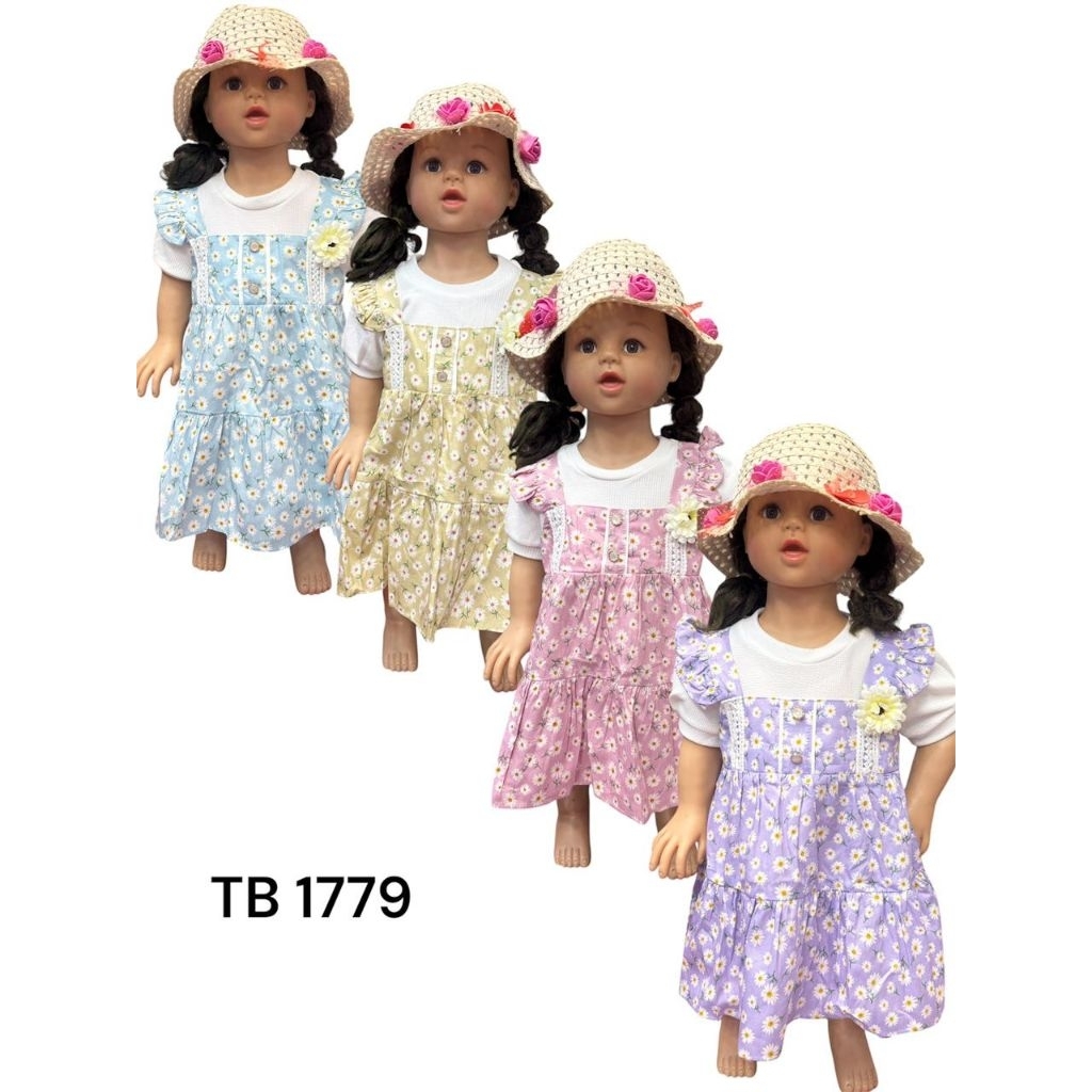 Dress Premium Anak Perempuan 11Bln-2Thn (KOM TB1777/TB1779/D)