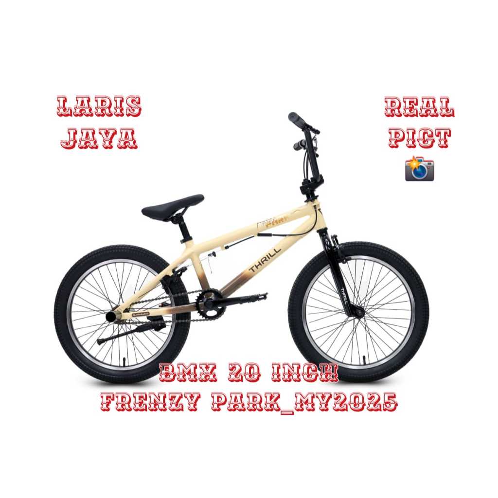 Sepeda Bmx 20 Thrill Rascal Pro Frame Alloy ,Dan Thrill Freanzy park all TERBARU