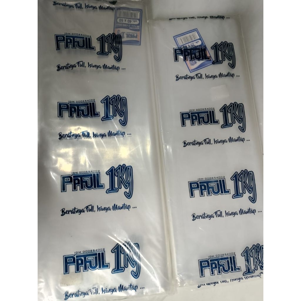 Plastik LAUNDRY bening tebal/Plastik PP/Plastik Kiloan/Plastik Packing