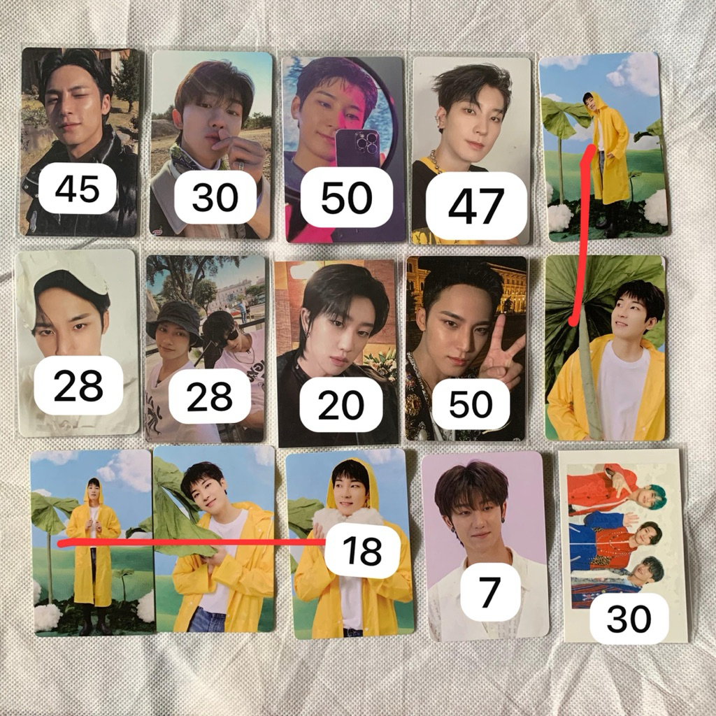 BACA DESK PHOTOCARD MURAH SEVENTEEN OFFICIAL DAN ALBUM FTS PATH VER. ONLY MINGYU WONWOO THE8 JEONGHA