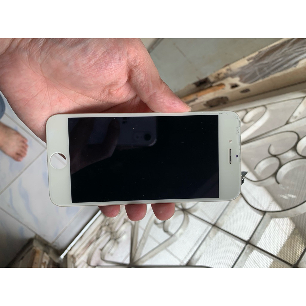 LCD iPhone 6s White + Baterai Copotan