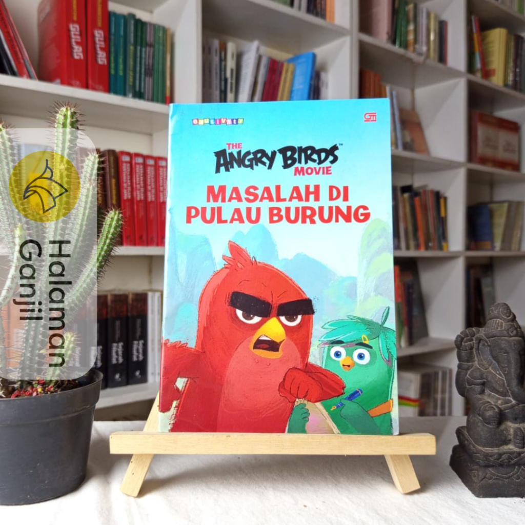 Buku Cerita Anak : The Angry Birds Movie - Masalah Di Pulau Burung - Gramedia