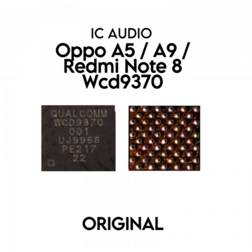 IC Audio WCD9370 001 / OP A5 / OP A9 / Redmi Note 8