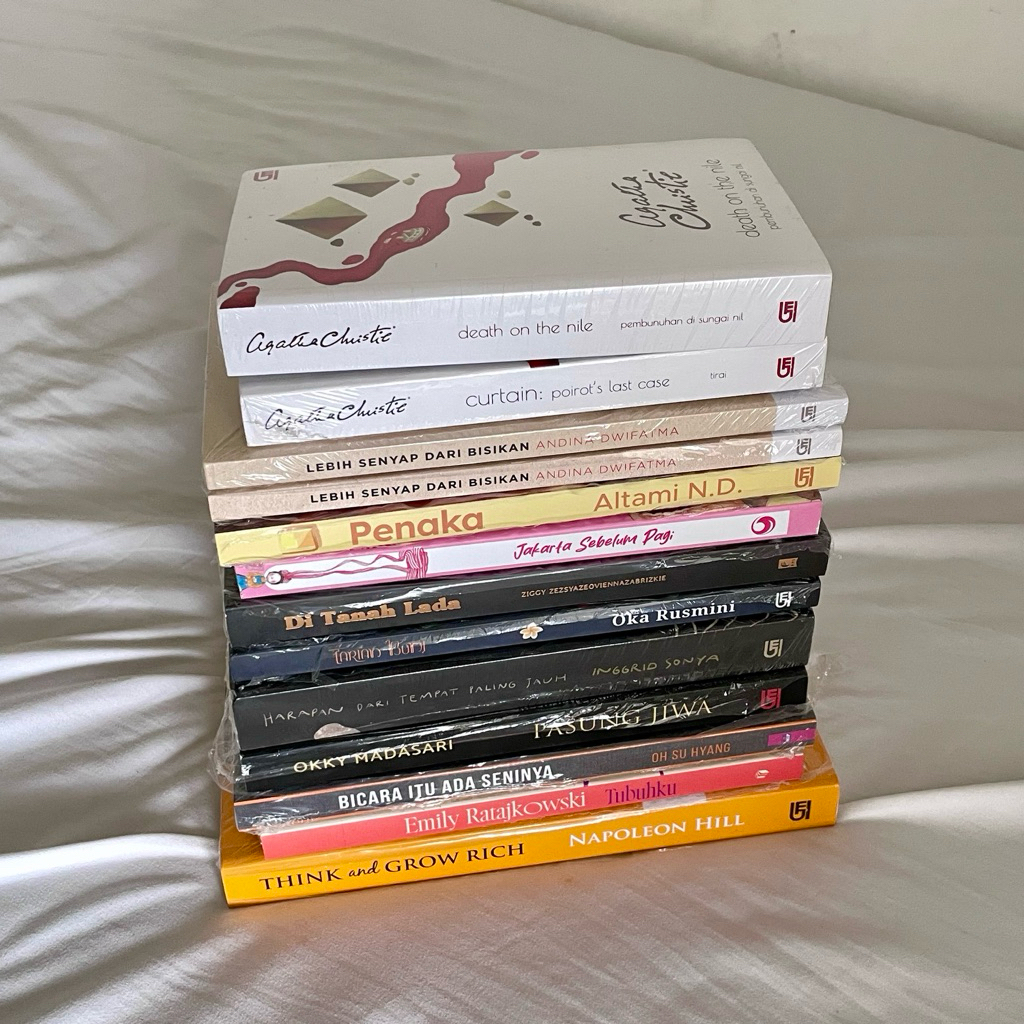 [Baca Deskripsi] Original New/Preloved Buku Fiksi dan Non Fiksi Indonesia Lebih Senyap dari Bisikan,