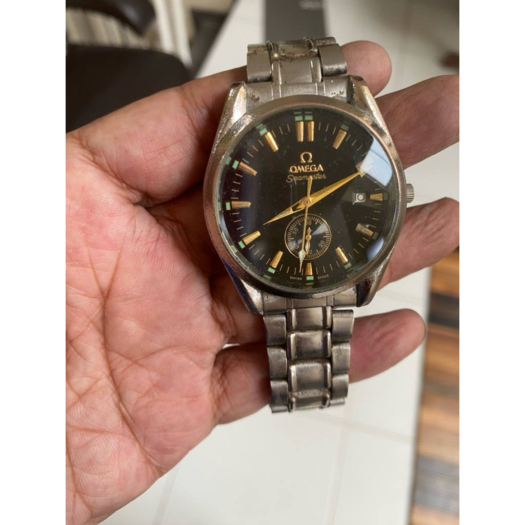 Omega Automatic Vintage — Dial Seamaster, Backcase De Ville, Mesin Omega Original | BACA DESKRIPSI