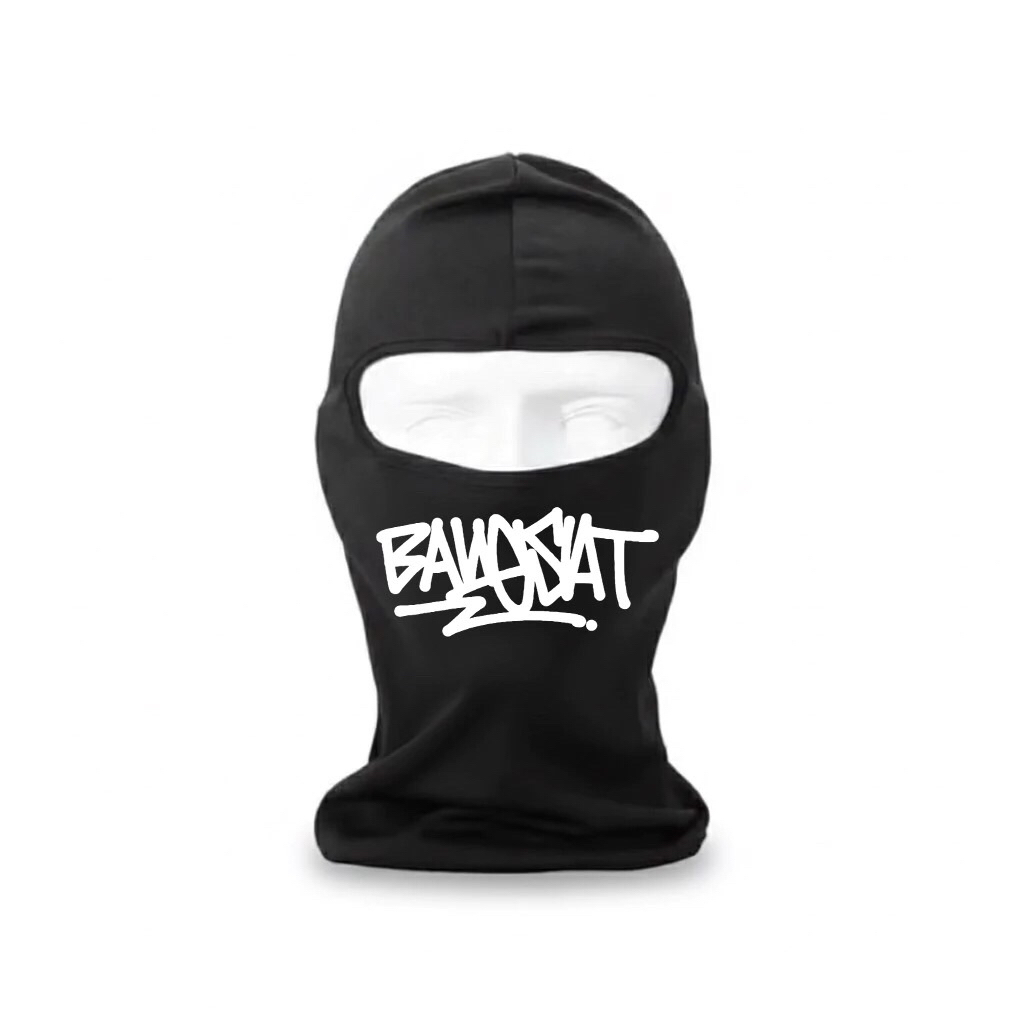 Masker ninja balaclava hitam masker pria masker hitam