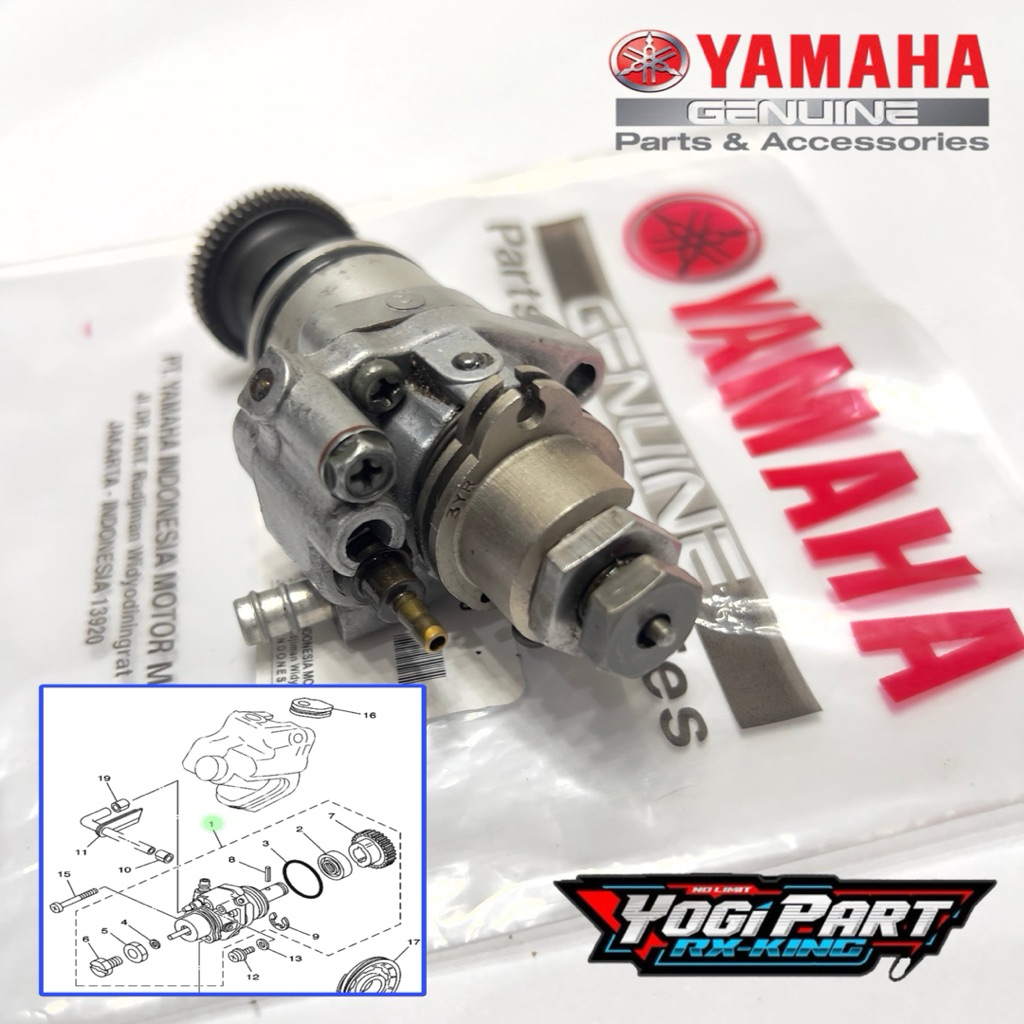POMPA OLI SAMPING F1ZR FORCE1 ALFA SIGMA ORIGINAL COPOTAN