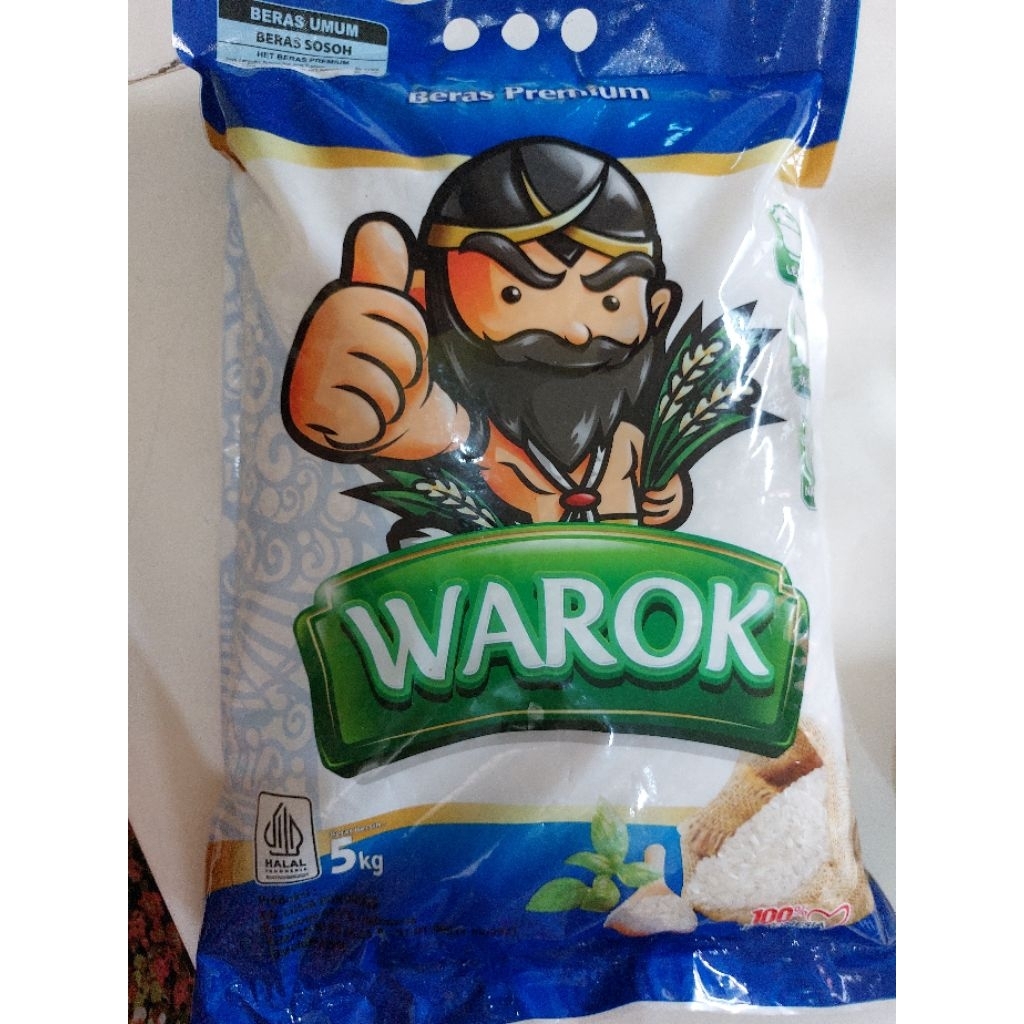 Beras warok 5kg premium