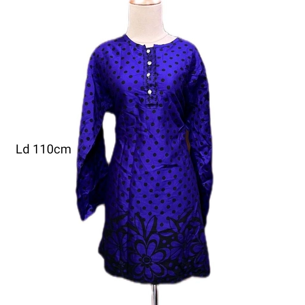 Kurti single Lengan Panjang /baju india