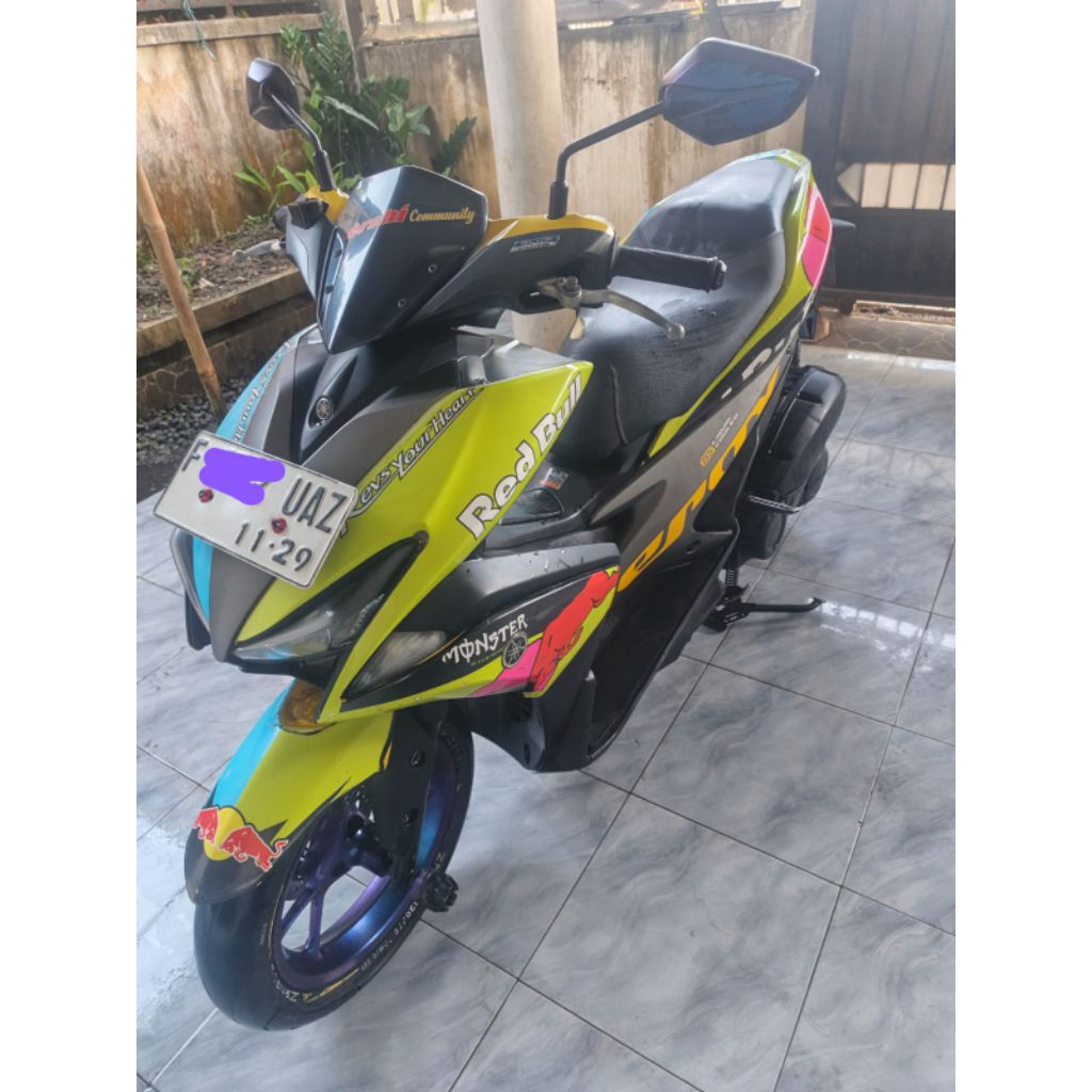 YAMAHA AEROX 155 OLD 2019 AEROX OLD SECOND BERKUALITAS JUAL CEPAT