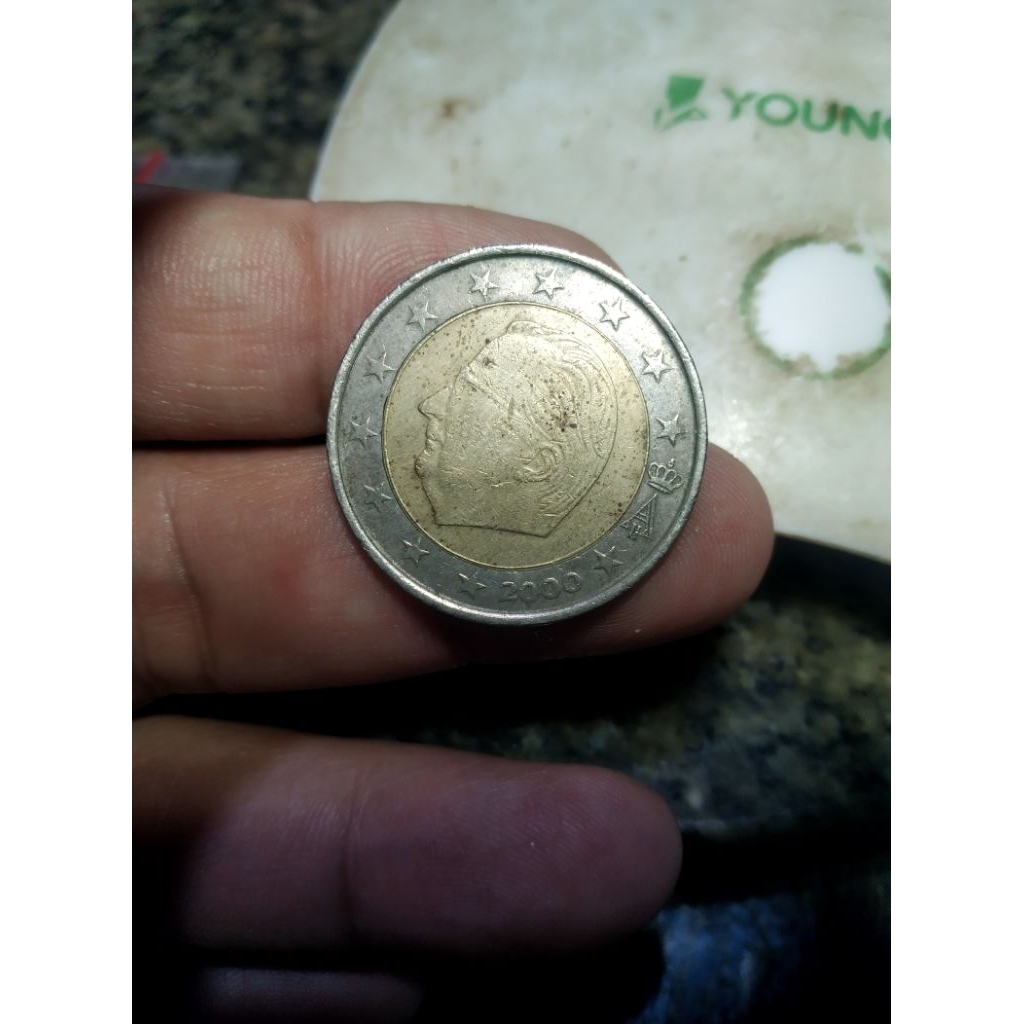 Koin Kuno 2 EURO Belgia kode 1/5