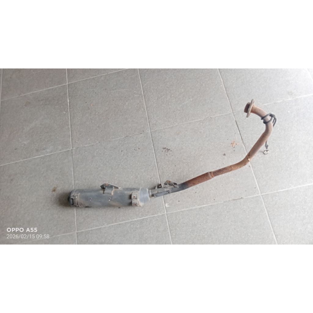 knalpot Vixion old original cabutan