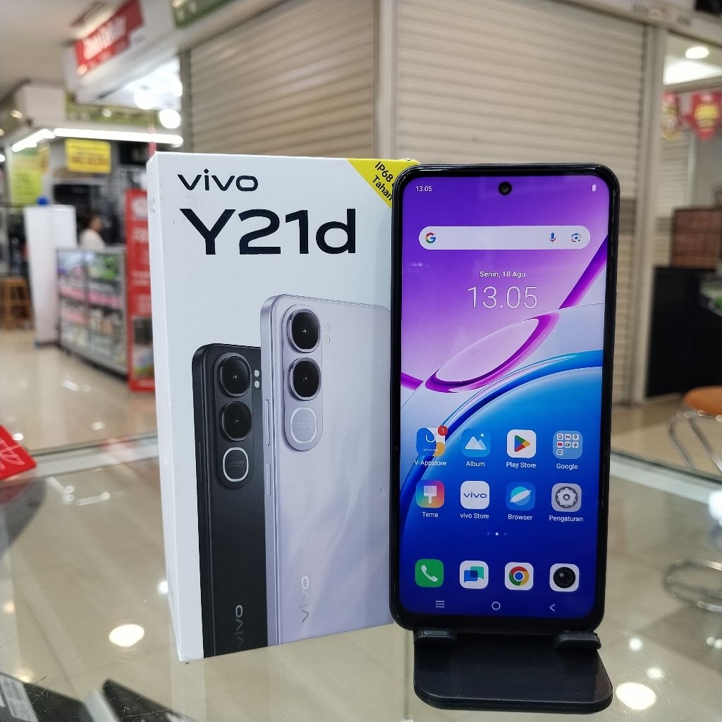 VIVO Y21D 4/128 VIVO Y 21D 4/128 VIVO Y21D4/128 SECOND BEKAS GARANSI PANJANG