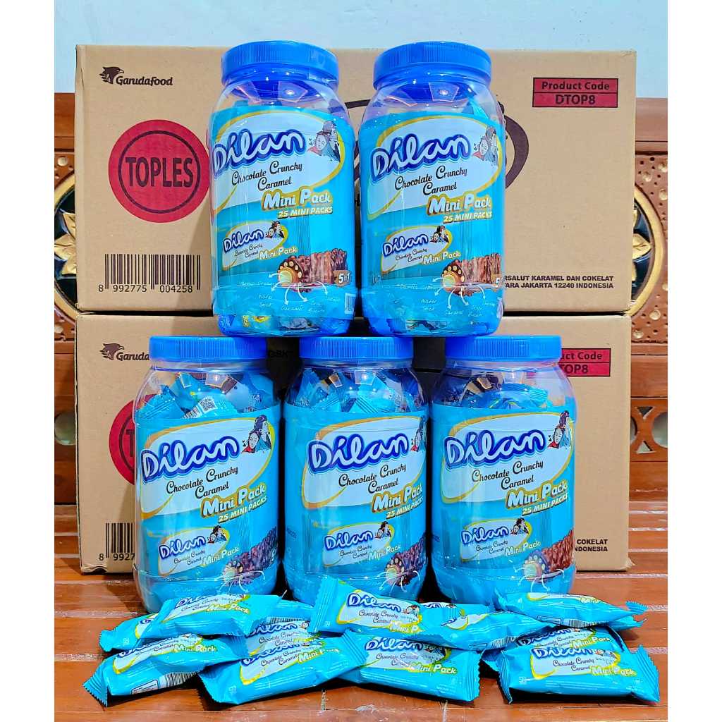 DILAN CHOCOLATE CRUNCHY kemasan toples