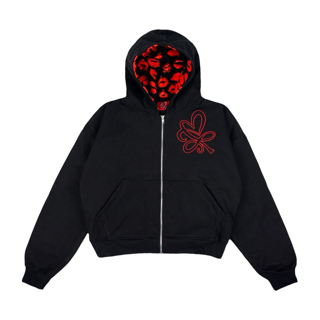 ZIP HOODIE KISS SHOT TELEPATI X MERCIE - M