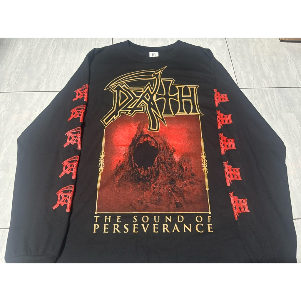 DEATH the sound of perseverance  - Long sleeve  | LONG SLEEVE musik | LS band | LONG SLEEVE KAOS  me