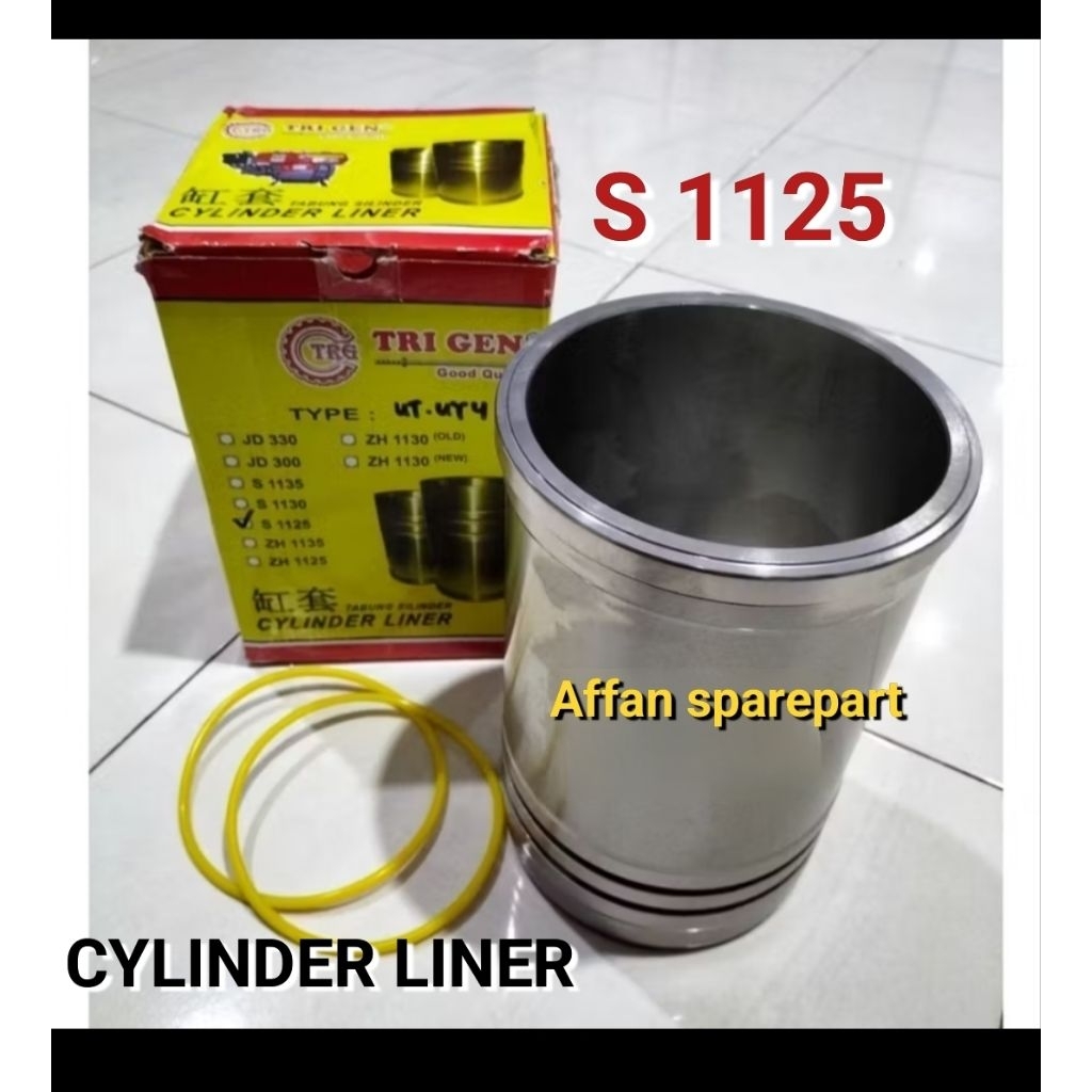 CYLINDER LINER S 1125 / ZS 1125 / TL 1125 ASLI TRIGEN QUALITY