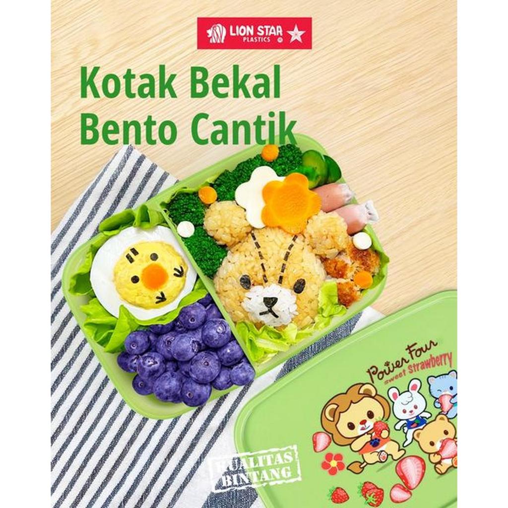 Kotak Makan Tempat Makanan Anak Sekat 2 BC-9 Japan Sealware Plastik