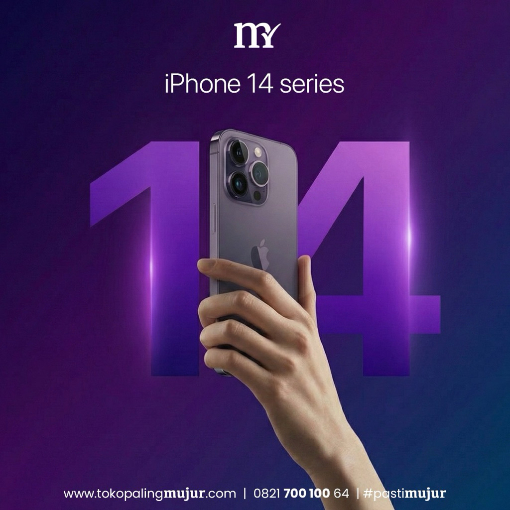 MUJUR | iPhone 14 / iPhone 14 Plus / iPhone 14 Pro / iPhone 14 Pro Max 128GB 256GB 512GB 1TB Second 