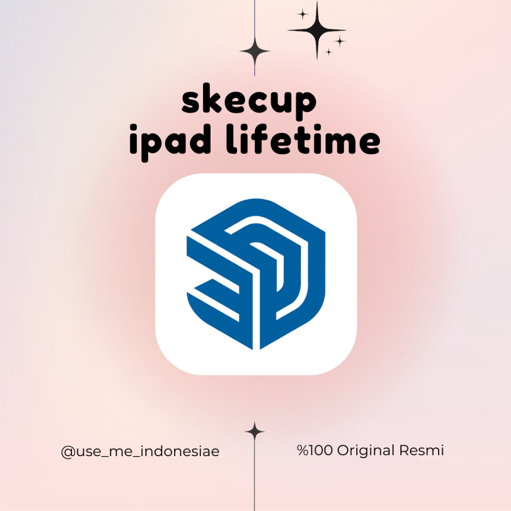 SketchUp Go iPad Lifetime FullPack - Legal & Aman Link Resmi Original Resmi App Store Sekali Bayar S