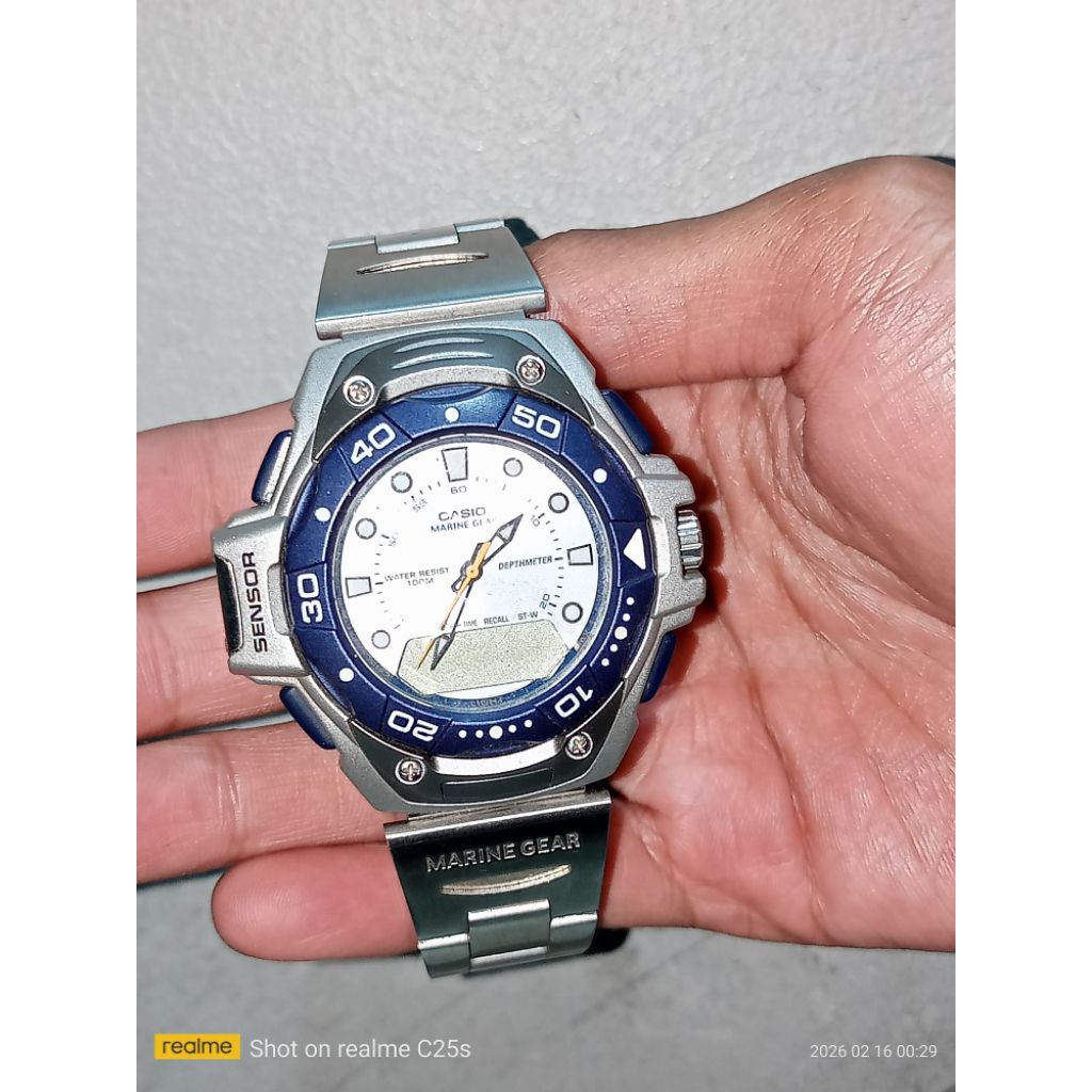 Casio marine gear rare vintage