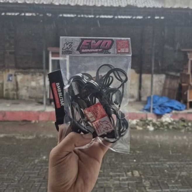 Jaring Kambing Gunung Mininet Lite Mini Net Mark II 2 Original Jas Hujan Helm Tas Motor