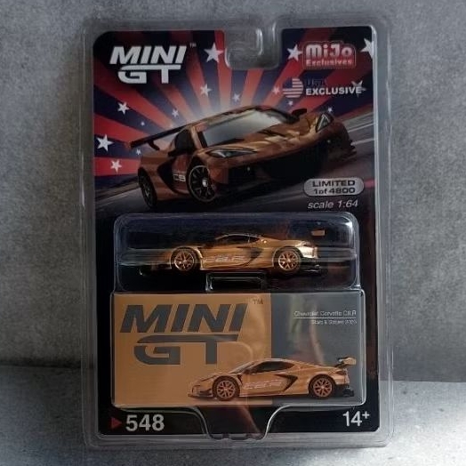 MINI GT CHEVROLET CORVETTE C8.R STARS & STRIPES MGT-548