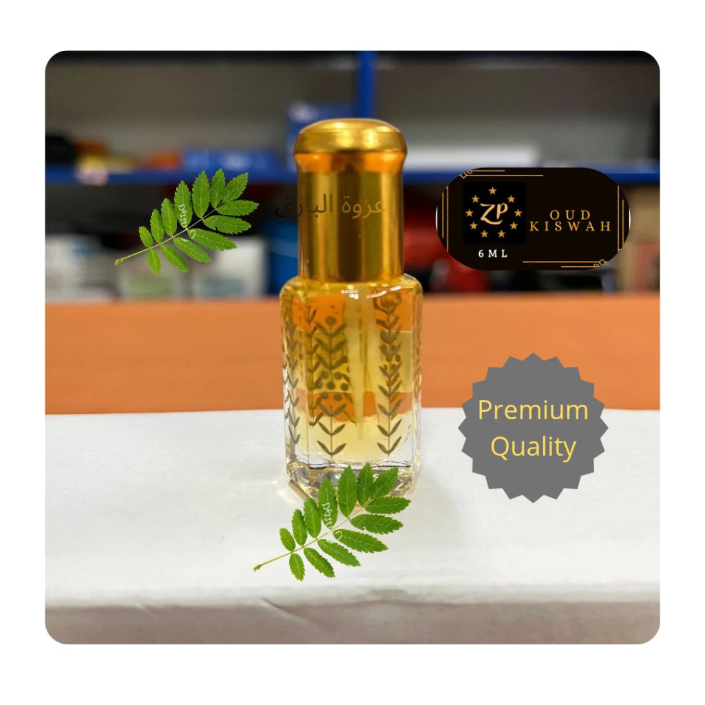 Parfum Oud Kiswah Aroma Ka'bah 6 ML Murni Non Alkohol By Surrati