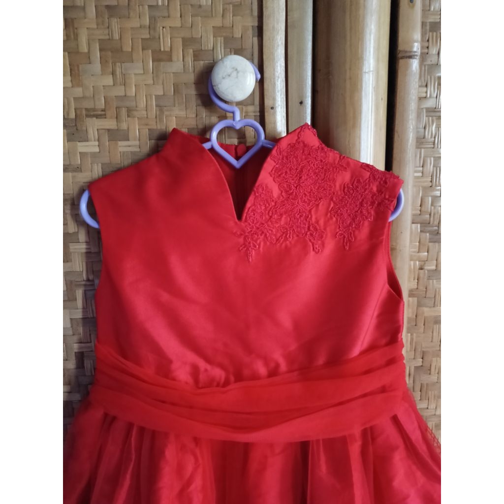 Dress pesta anak Kakapo size 4 preloved