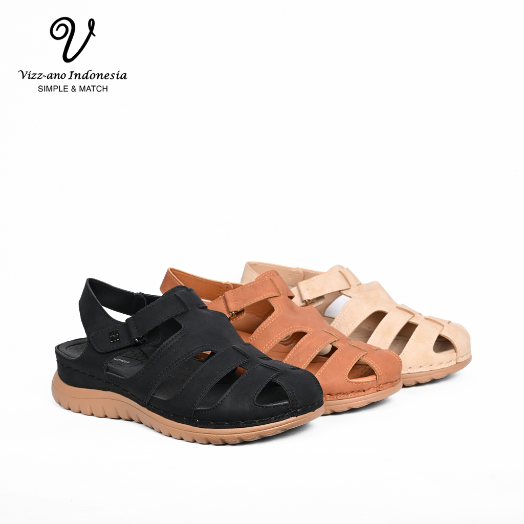Vizzano Shoes Sepatu Sandal Tali Empuk Wanita Design Johanna
