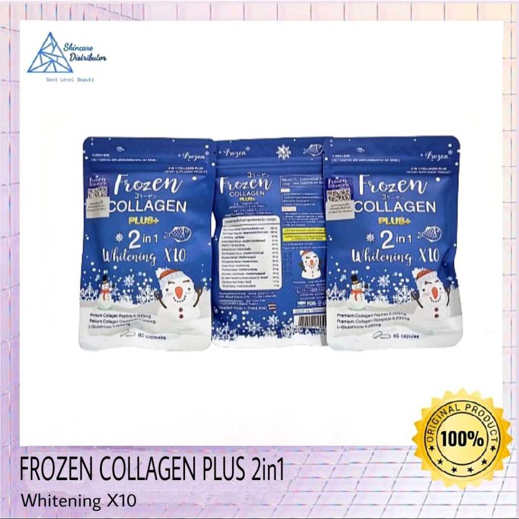 FROZEN COLLAGEN 2IN1 WHITENING ISI 60 KAPSUL