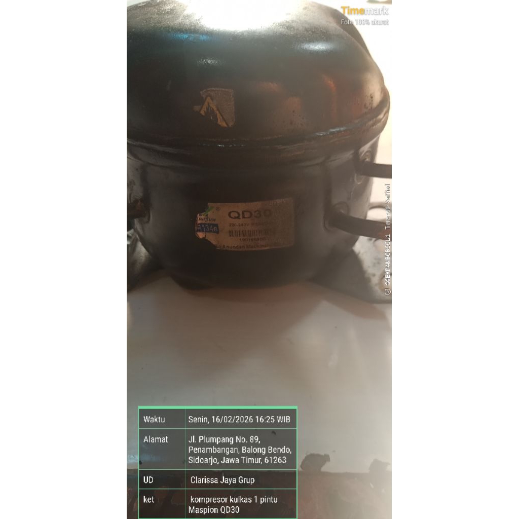 kompresor kulkas 1 pintu Maspion QD30